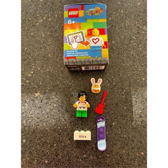 LEGO NEW YORK skateboard Minifigures with Alex printed - Picture 10 of 11